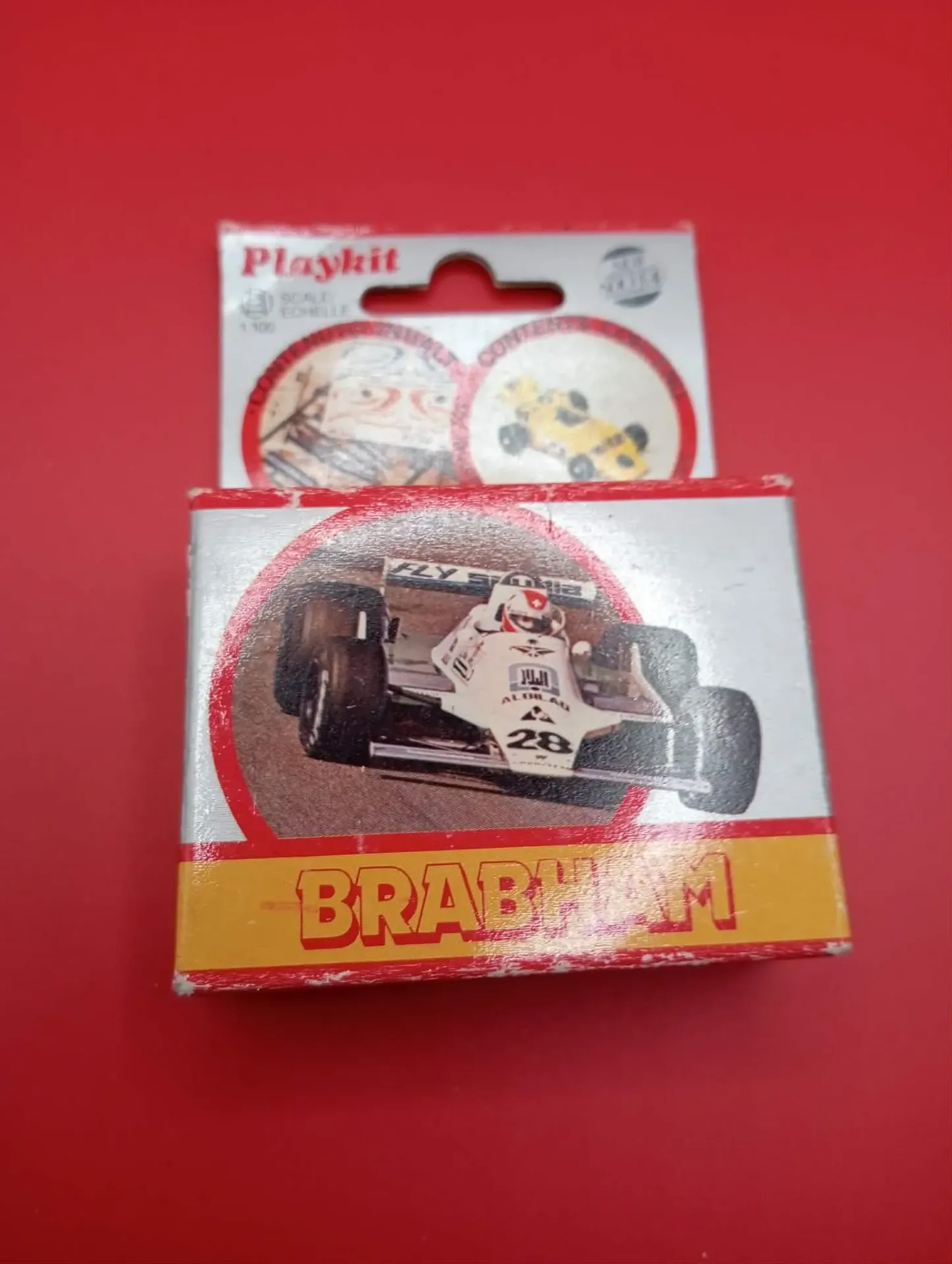 Kit di montaggio miniatura Brabham F1 Mebetoys – Scala 1:100