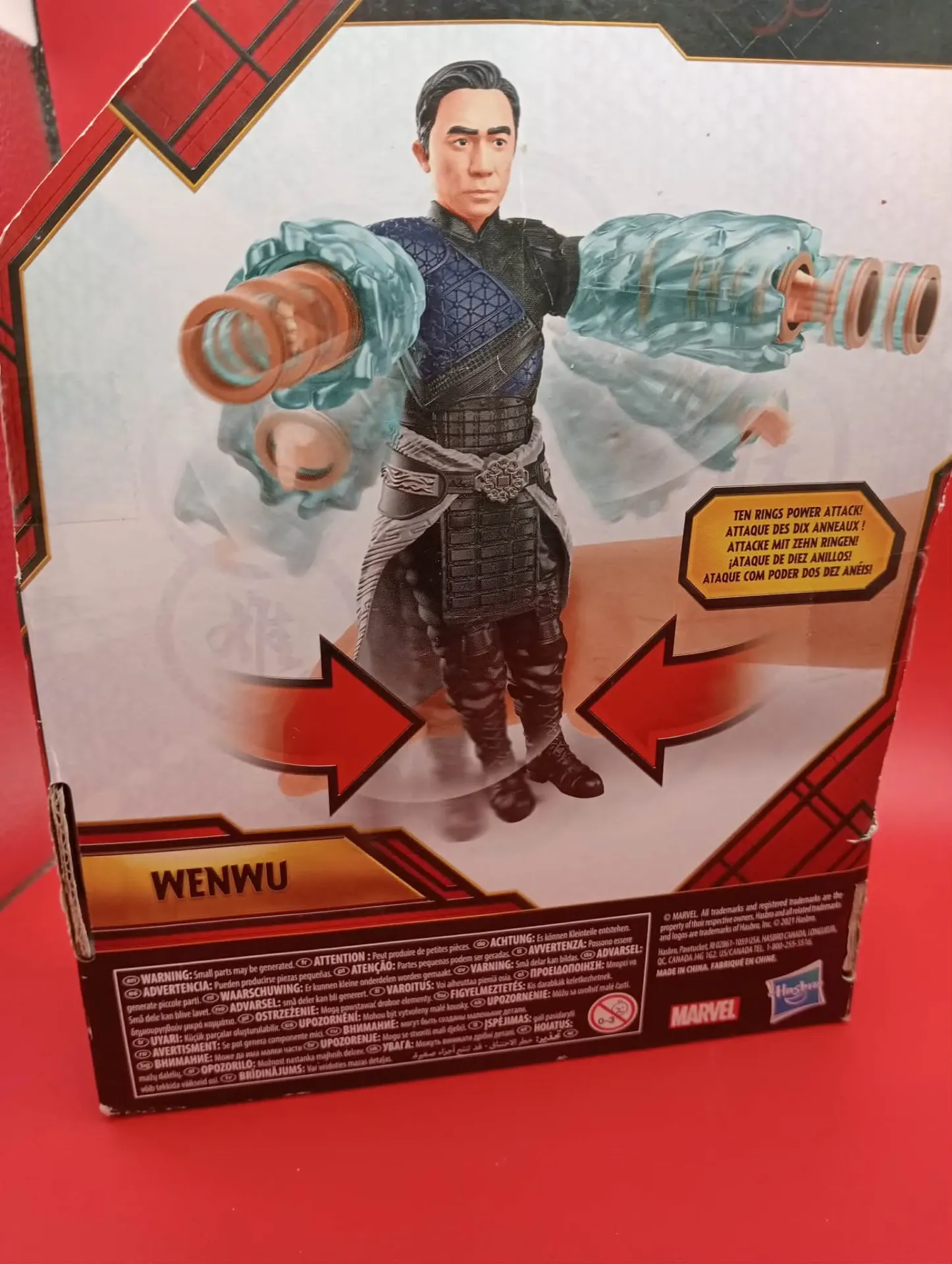 Wenwu – Ten Rings Power Attack – Marvel / Hasbro – Figurine 15 cm – 2021