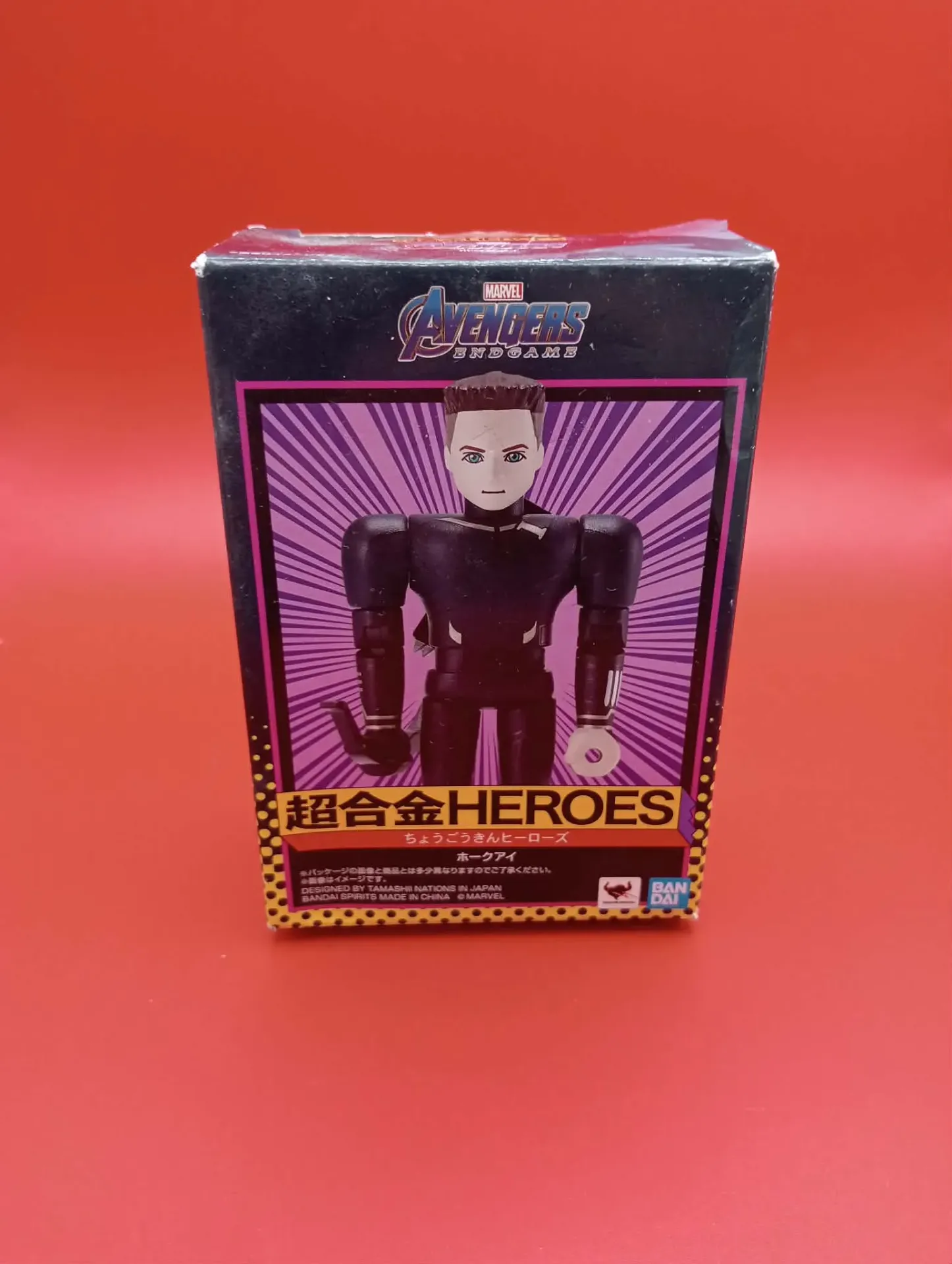 Chogokin Heroes – Hawkeye – Marvel Avengers – Figurine 100 mm – Bandai Spirits – Métal