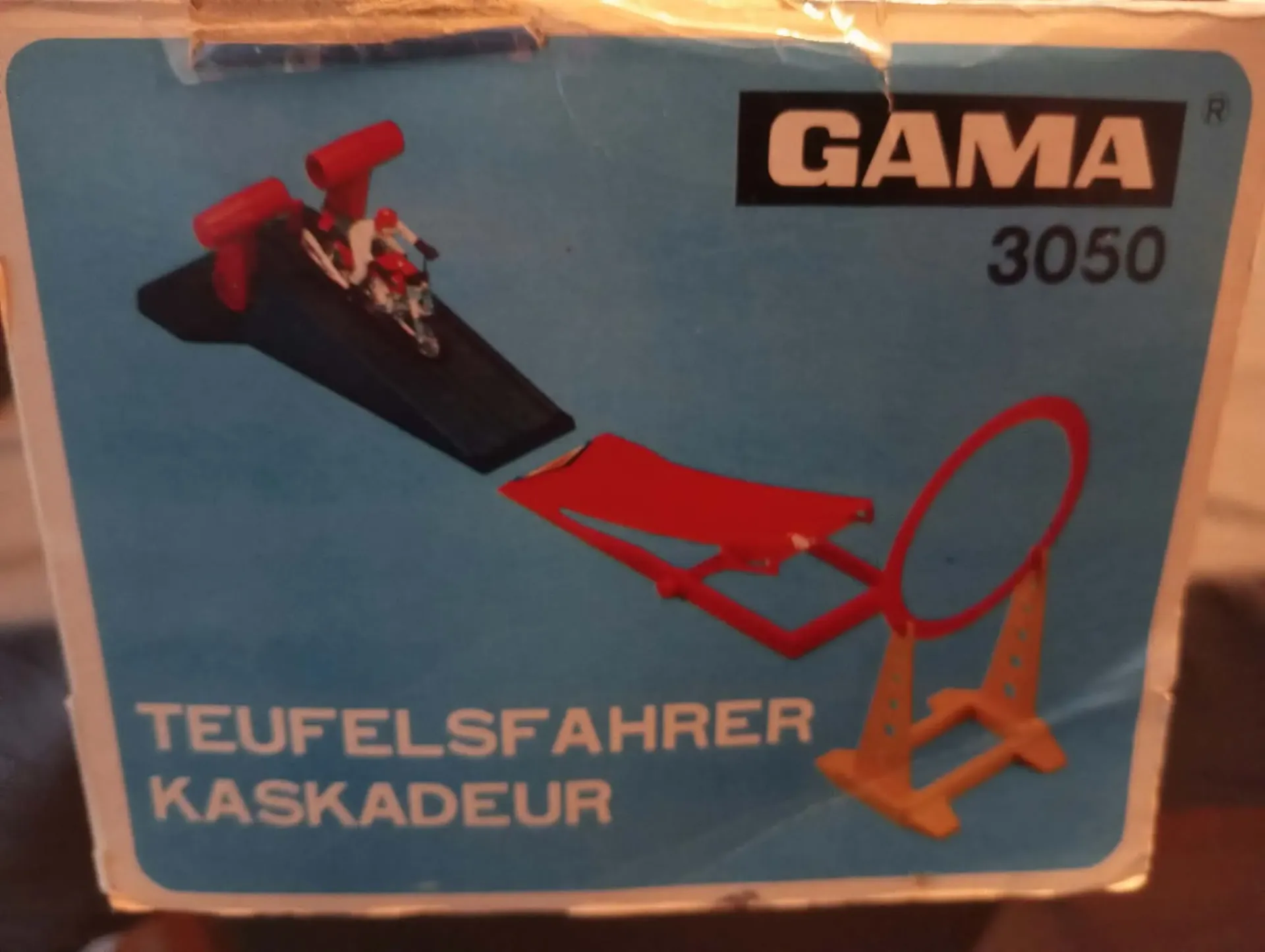 GAMA 3050 Teufelsfahrer Kaskadeur Honda 750 Juego de Acrobacias Vintage
