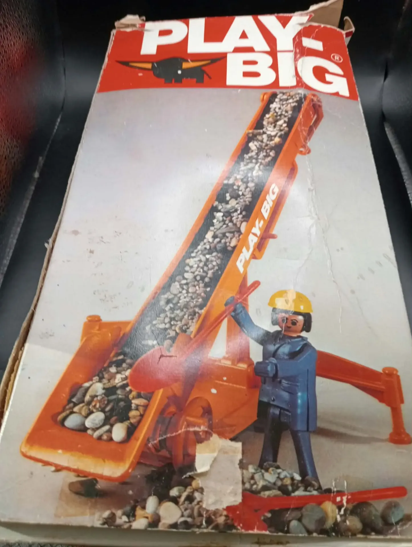 Convoyeur de Chantier PLAY BIG Geobra avec Boîte d’Origine