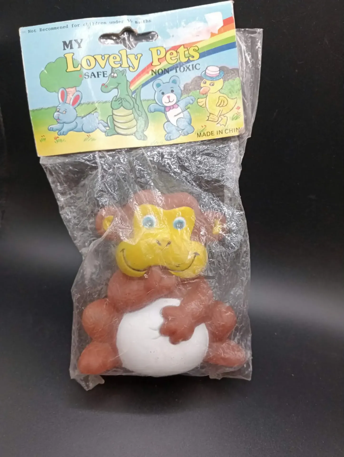 My Lovely Pets Monkey Sealed Vintage Toy Made in China