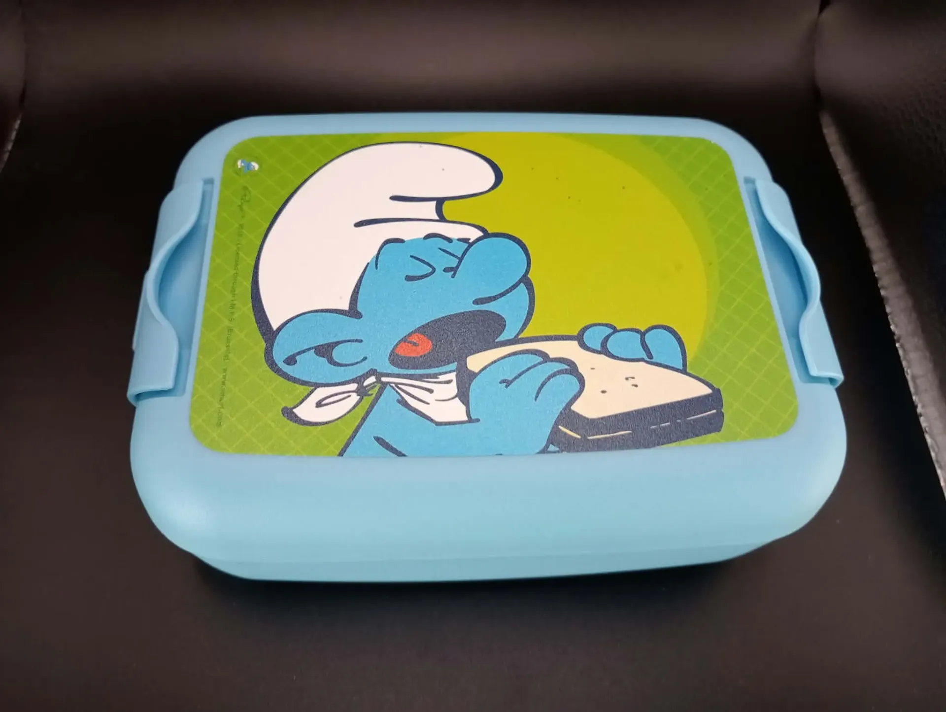 Boîte à Sandwich Schtroumpf Gourmand Peyo 2013 Lunch Box