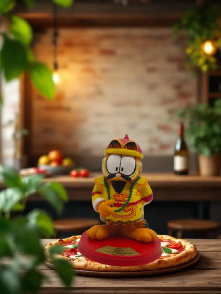 Figurine Garfield “Kang Xi – Emperor Qing Shengzu” – 10 cm