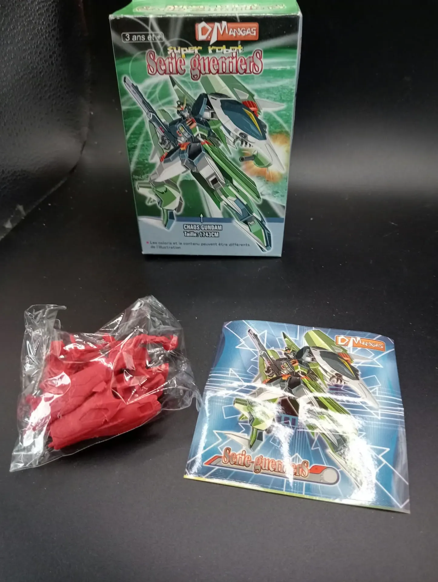 Vecchio Modellino Force Impulse Gundam Serie Guerriers DM Mangas Bootleg in Scatola