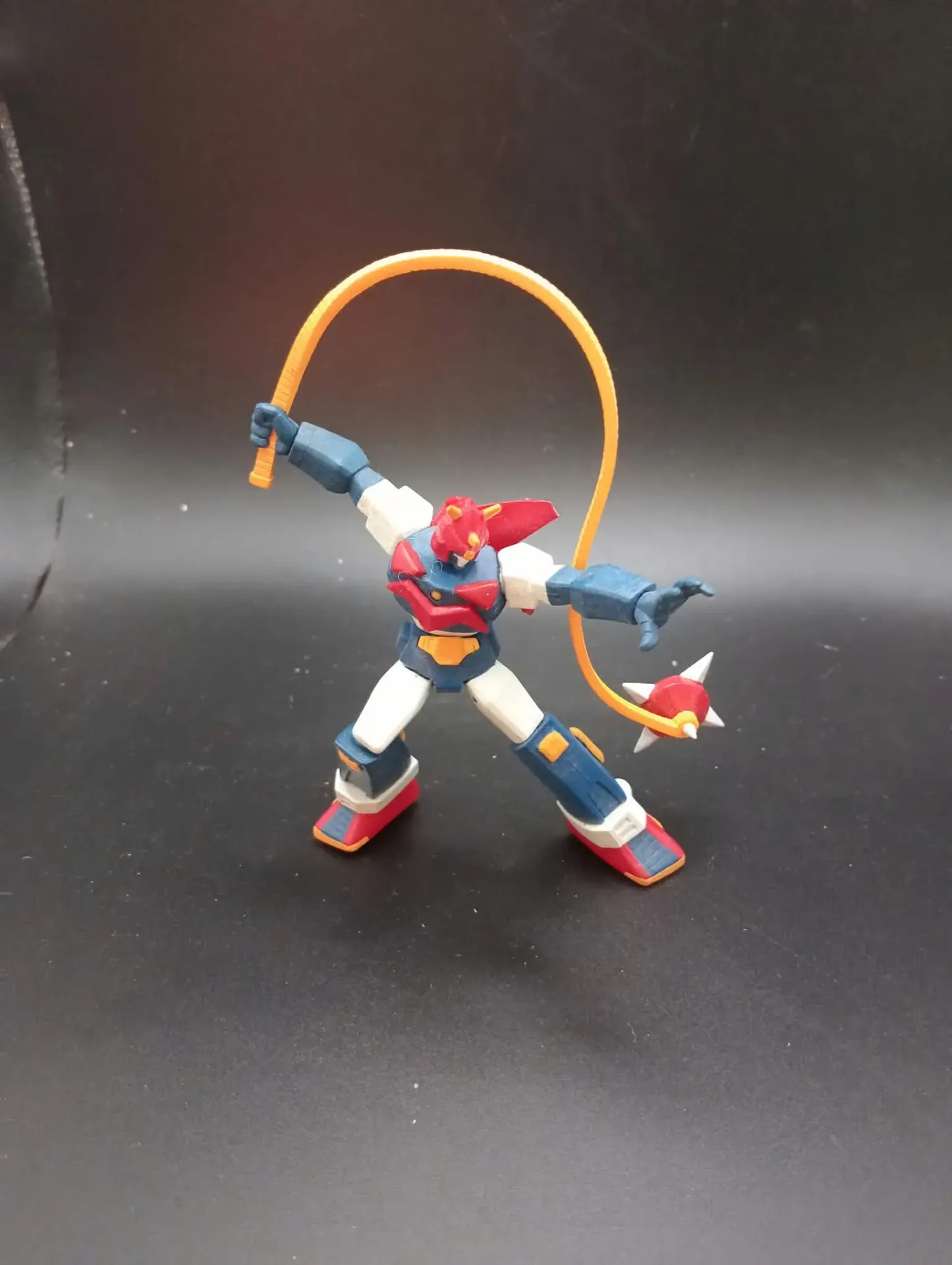 Personaggio Voltes V Bandai Best Posing Collection 2003 Robot in PVC con Frusta