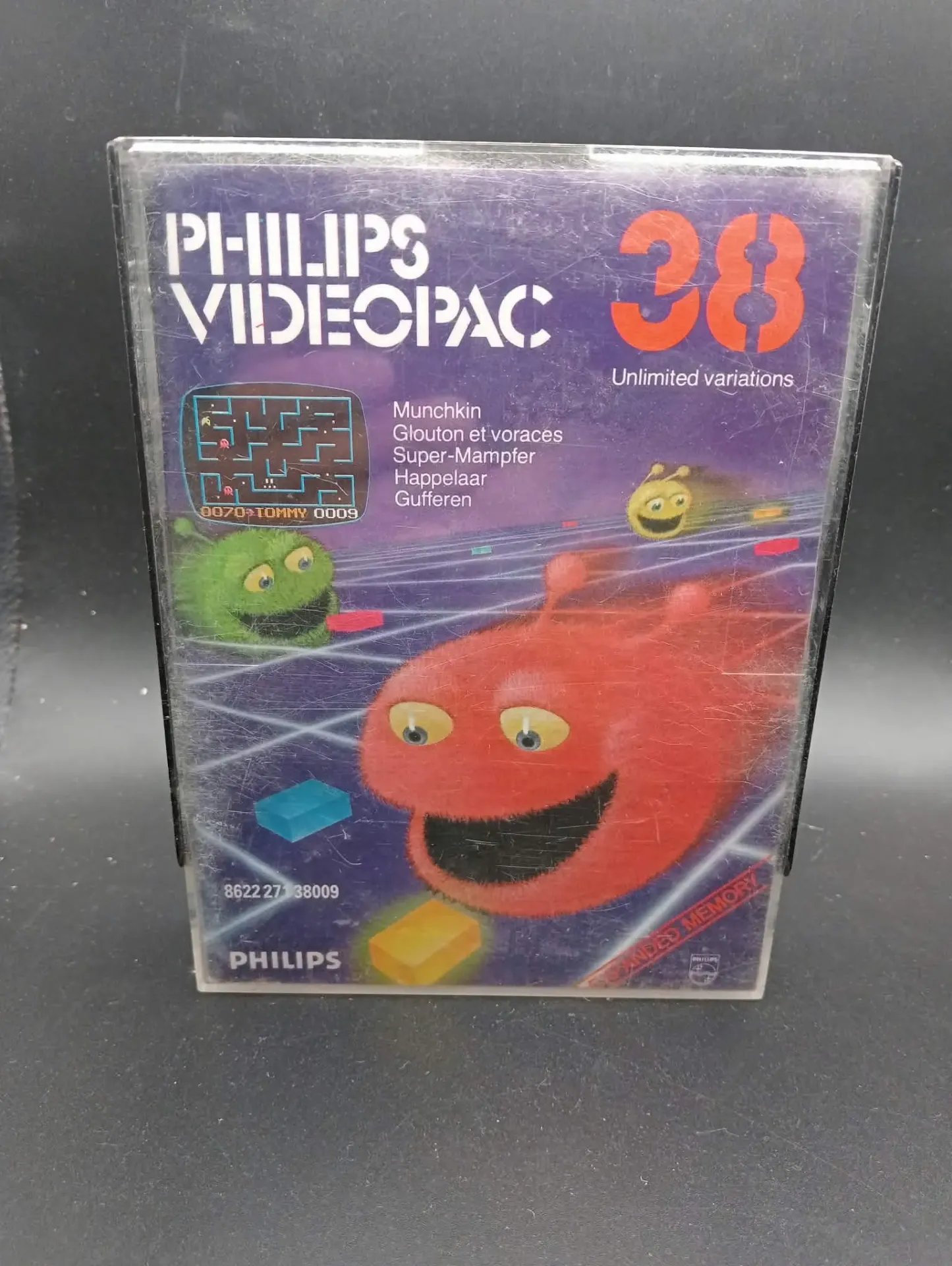 Philips Videopac 38 Munchkin 1982 Completo com Caixa e Manual Não Testado