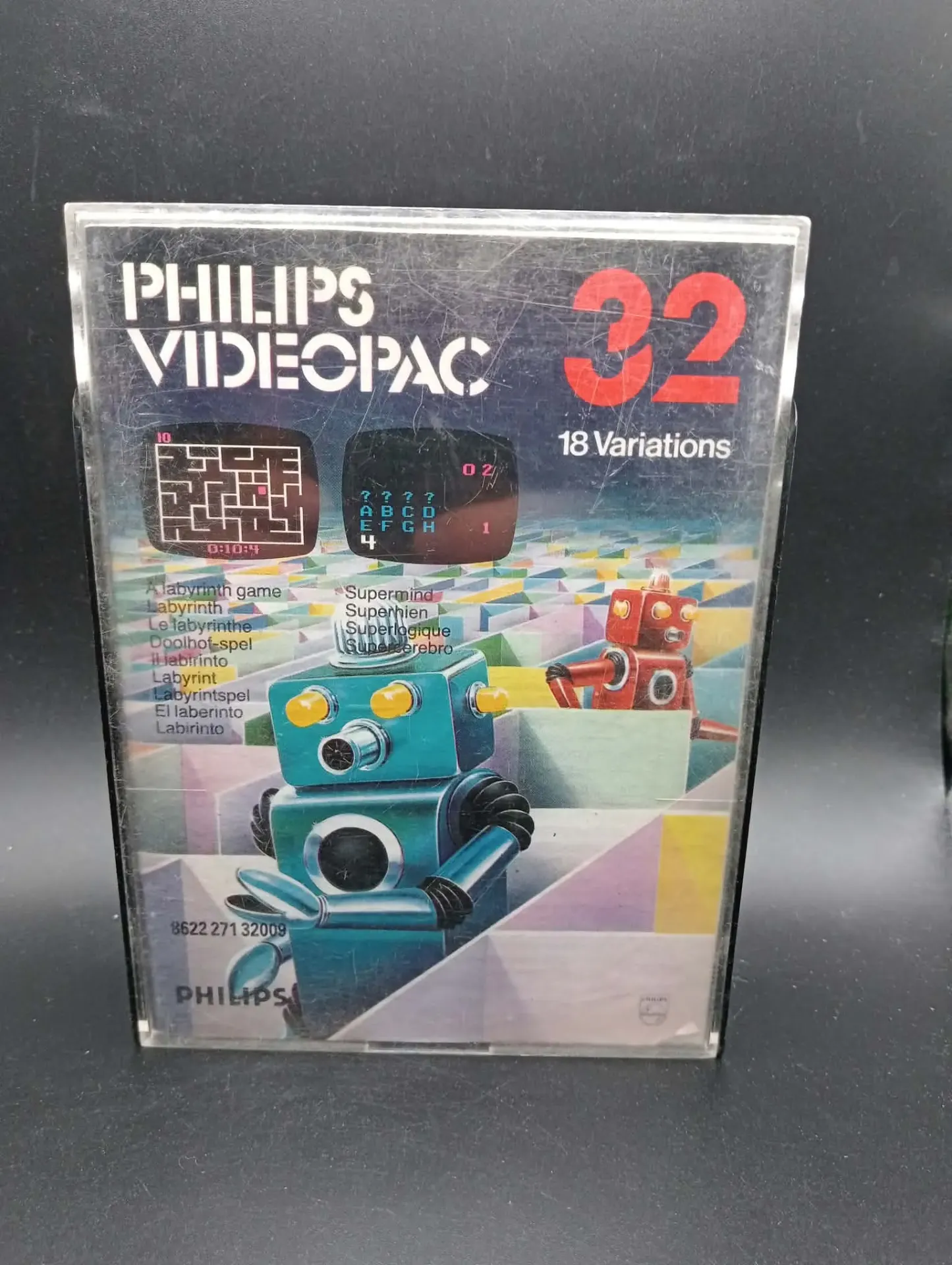 Philips Videopac 32 Labyrinth Supermind 1981 Complete with Box and Manual