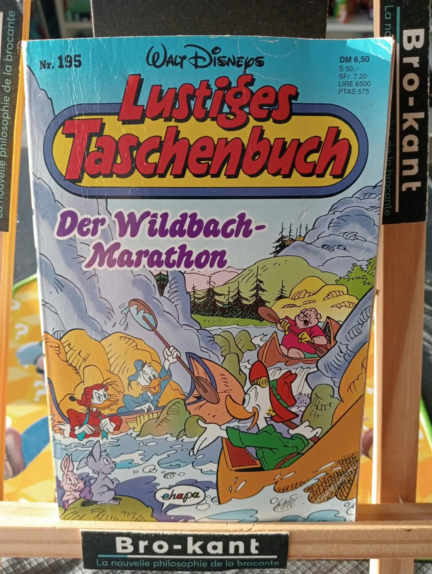 German Disney Comic Lustiges Taschenbuch No. 195 Der Wildbach-Marathon 1994