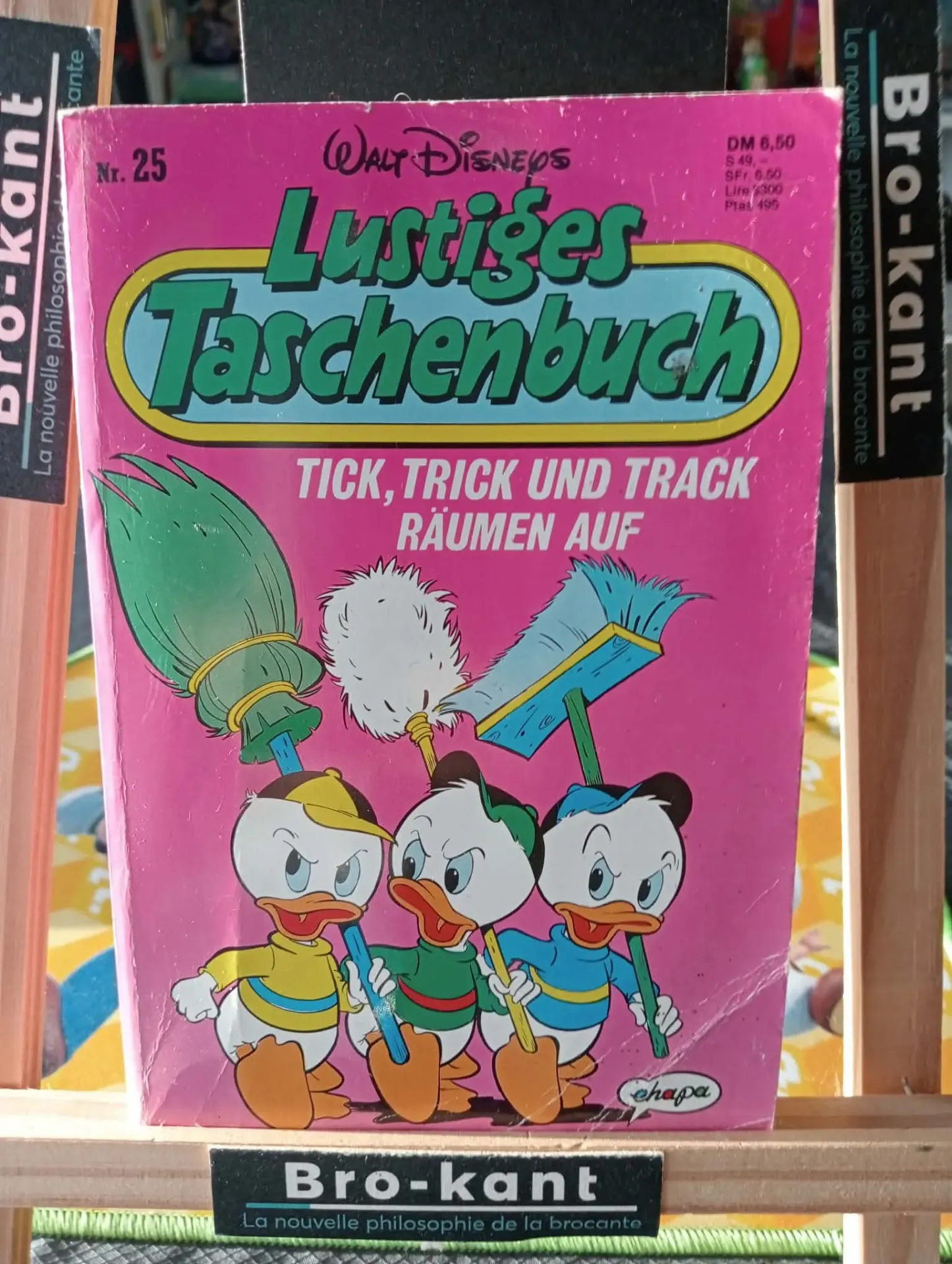 Walt Disneys Lustiges Taschenbuch Nr. 25 Tick Trick und Track Räumen Auf Vintage