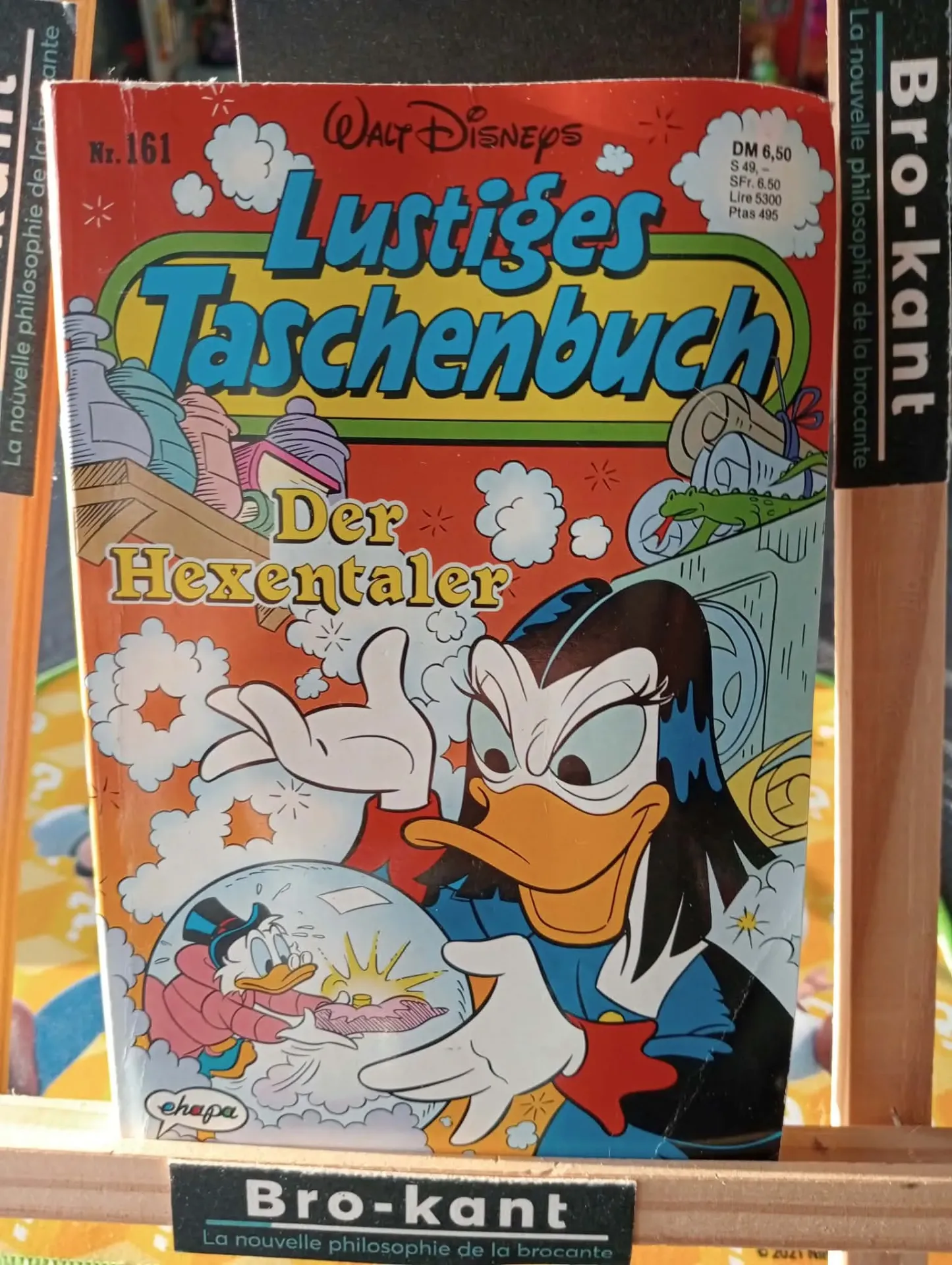 Banda Desenhada Disney Alemã Lustiges Taschenbuch N.º 161 Der Hexentaler 1991