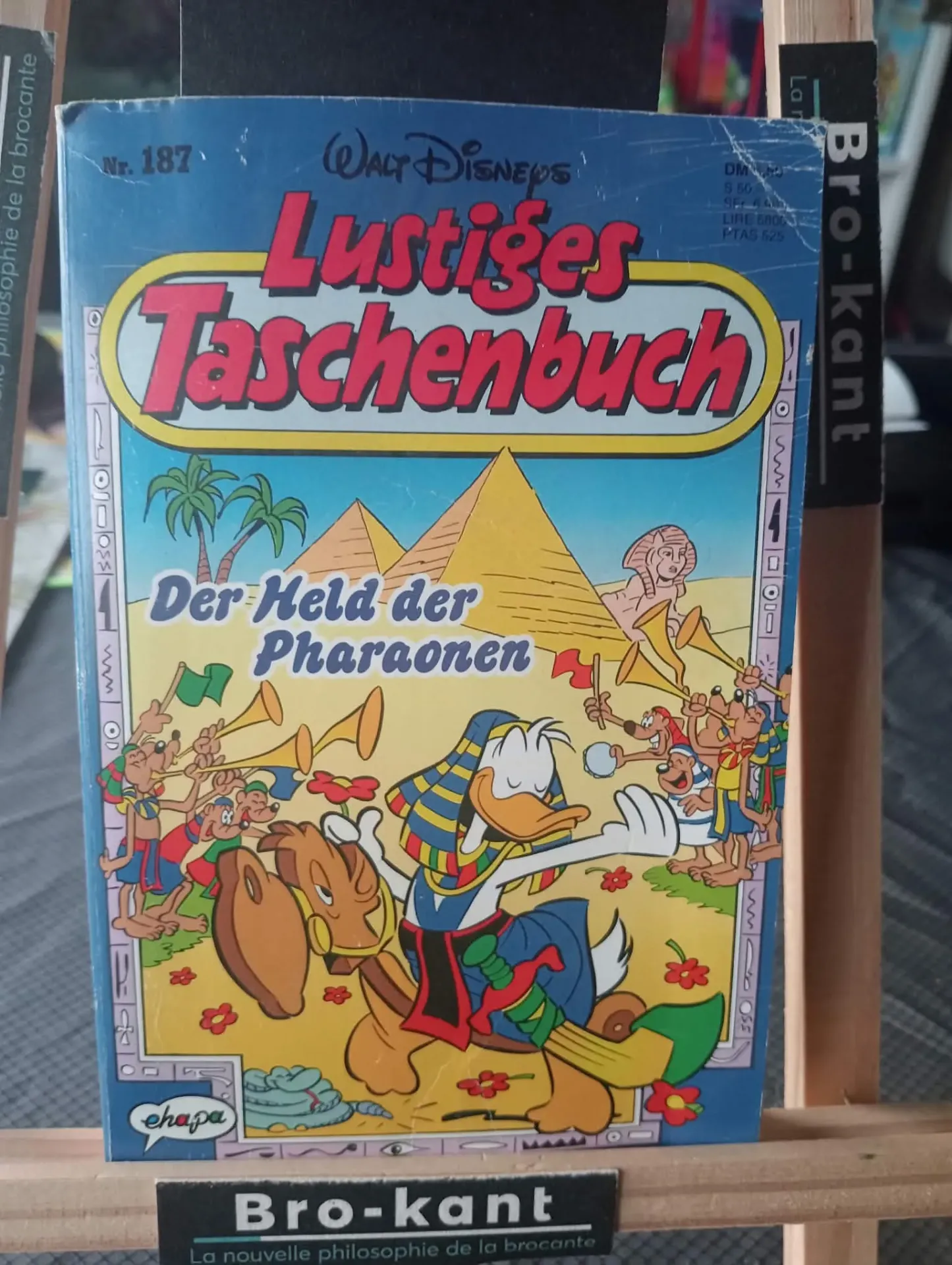 Walt Disneys Lustiges Taschenbuch Nr. 187 Der Held der Pharaonen 1993