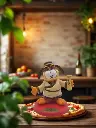 Figurine Garfield – Li Bai – Poète chinois légendaire