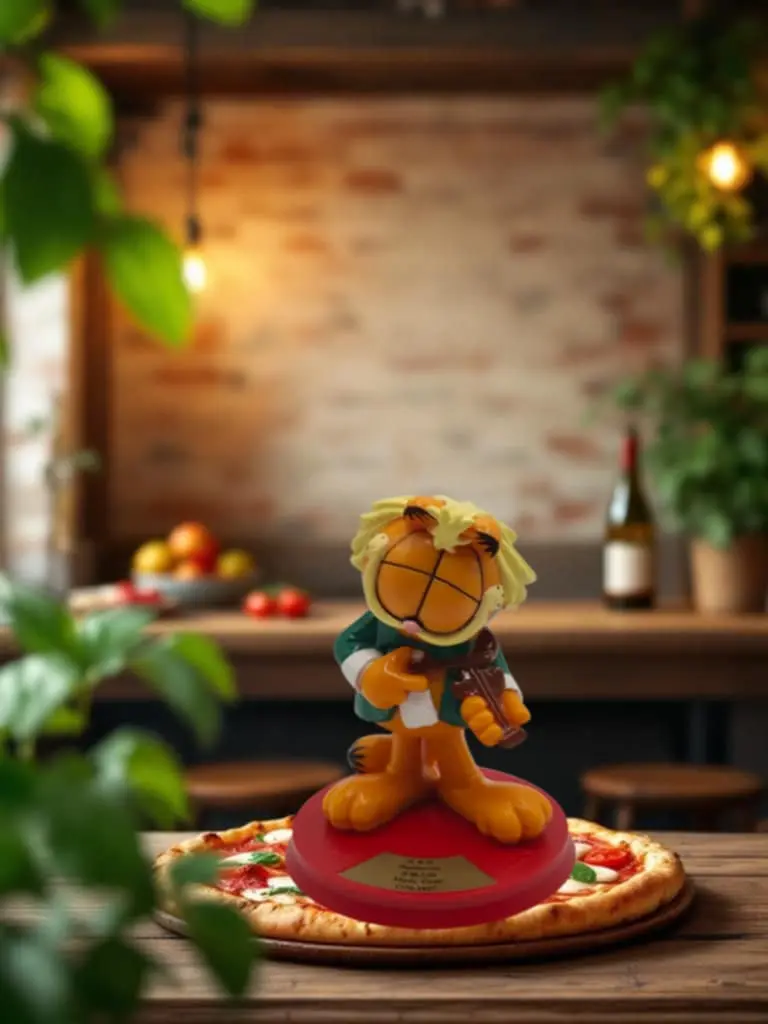 Figurine Garfield - Ludwig Van Beethoven