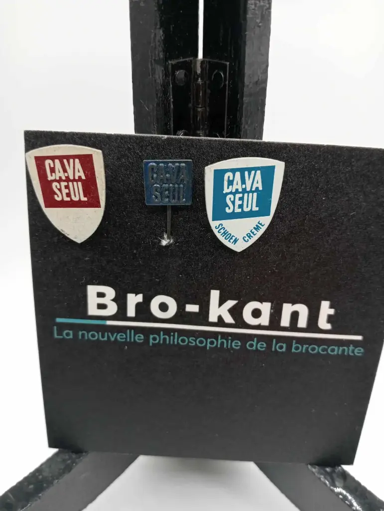lot de 3 épinglettes Ça va Seul