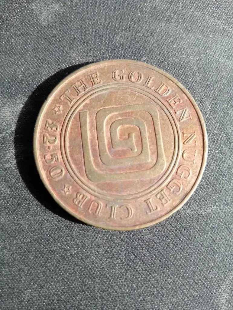 Jeton de casino Golden Nugget Club