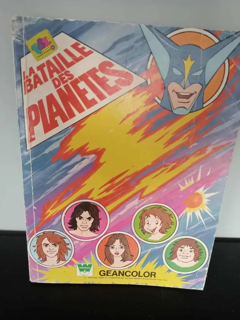 Livre de coloriage la bataille des planètes