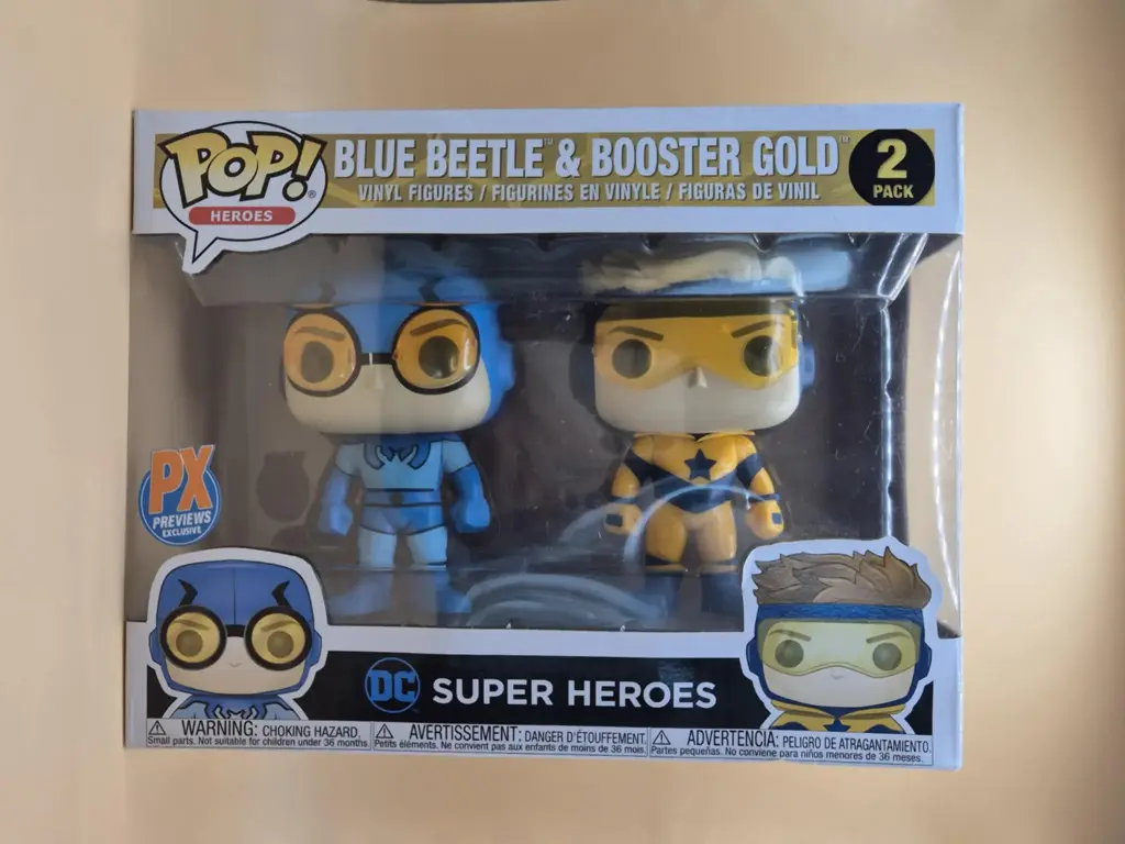 Pop DC Super Heroes – Blue Beetle & Booster Gold