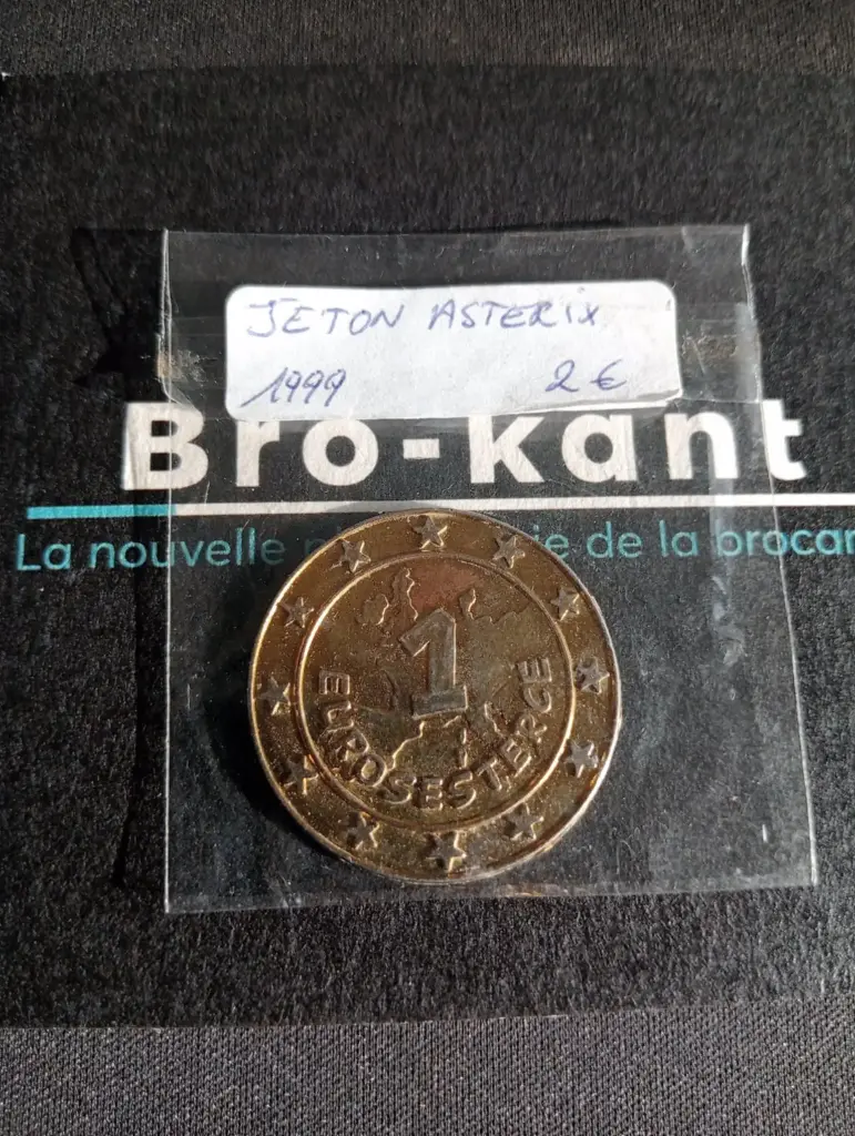 Jeton Asterix - nutella - 1999