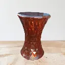 Tabouret ambre Stone de Marcel Wanders - Kartell