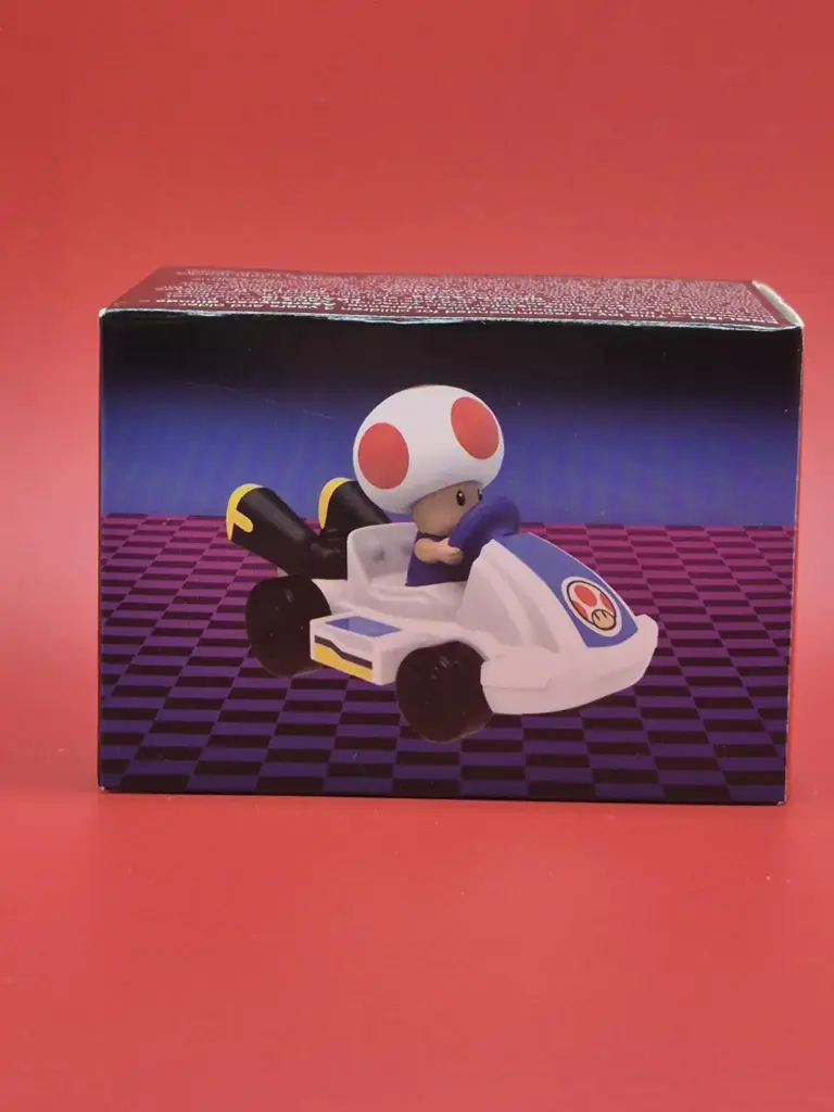 Toad speelgoed op kart