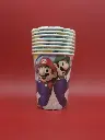 Vasos de cumpleaños Mario & Luigi – lote de 8