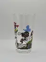 Verre Duralex Kellogg's Miel Pops - castor et souris jouant au tennis