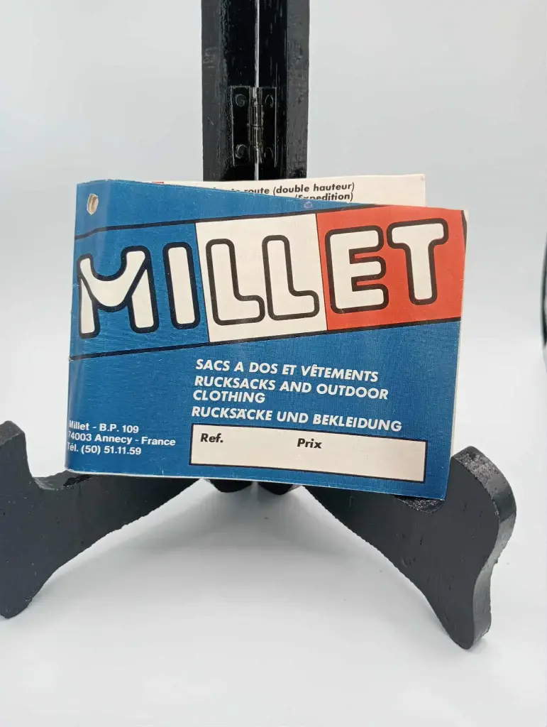Catalogo MILLET – zaini & abbigliamento outdoor – edizione vintage