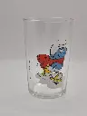 Smurfs glass – ice skating