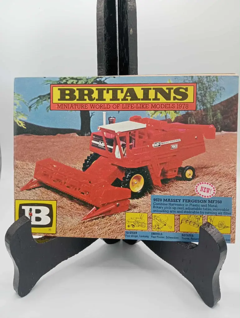 🚜 Catalogue Britains – Miniature World of Life-Like Models – Édition 1978