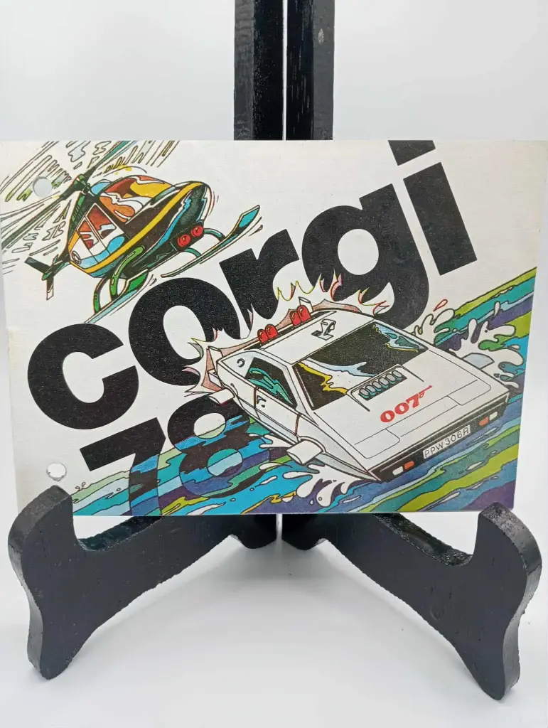 🕵️ Catalogue Corgi 78 – James Bond 007 & miniatures d’action