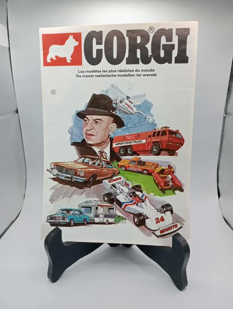 🚓 Catalogue Corgi – Modèles réduits ultra-réalistes – Édition vintage 1976