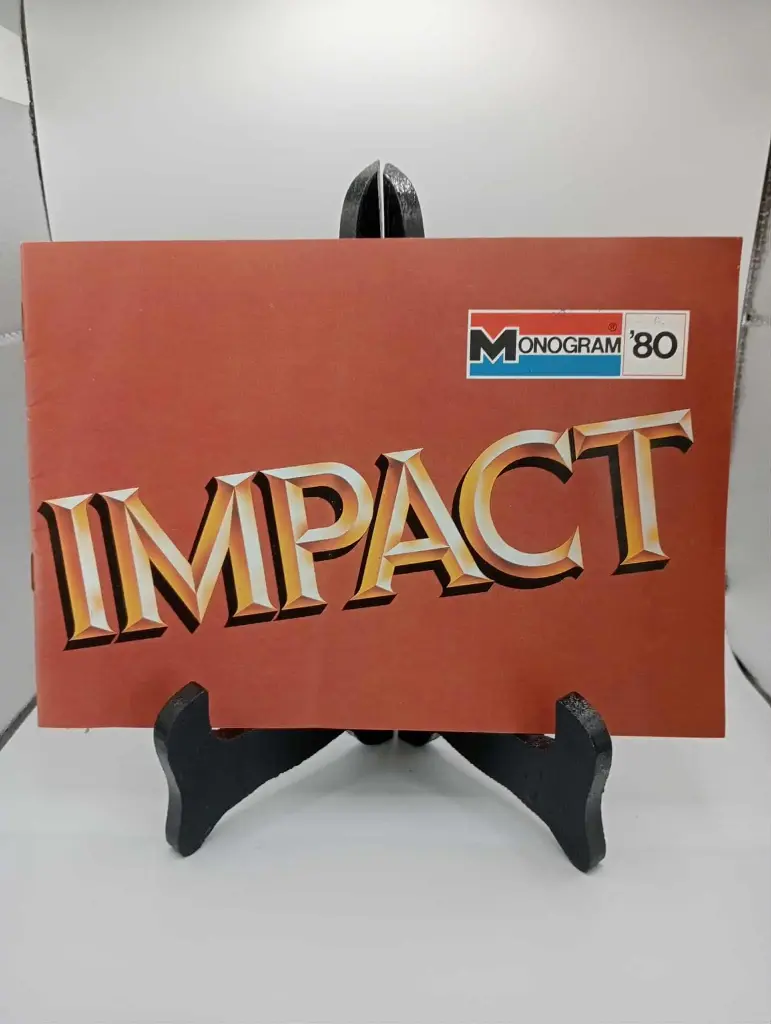 Monogram "IMPACT" catalog – 1980 edition – Scale models & hobby kits