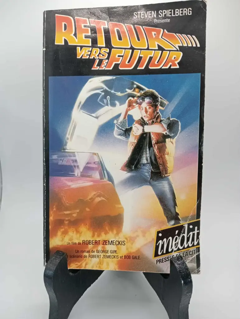 libro Retour vers le Futur edizione francese romanzo di George Gype