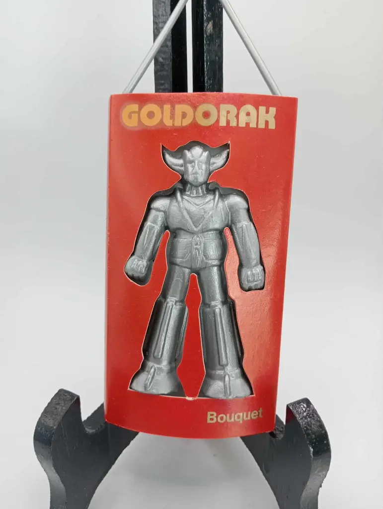 Ambientador para coche Goldorak – Edición Bouquet 1978 – Objeto de colección