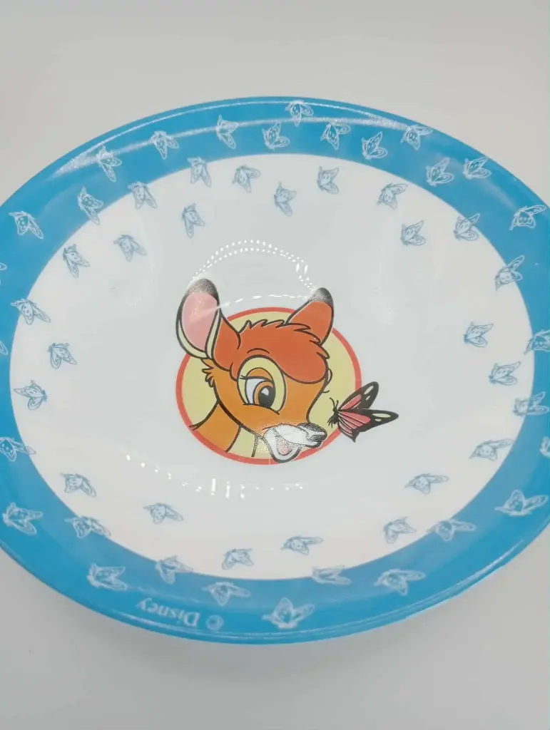 🦋 Cuenco vintage Bambi – Disney – años 80.