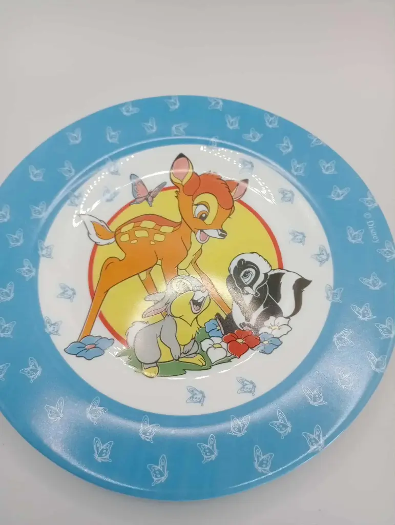 🍽️ Petite assiette "Bambi" – Disney vintage – 19,5 cm 