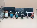 🔑 Lot de 6 porte-clés De Betuwe – Série 1966 – Figurines publicitaires vintage