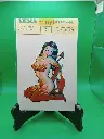 😈 Autocollant vintage VAMA – Sticker pin-up démon rétro des années 70 sur bro-kant.com