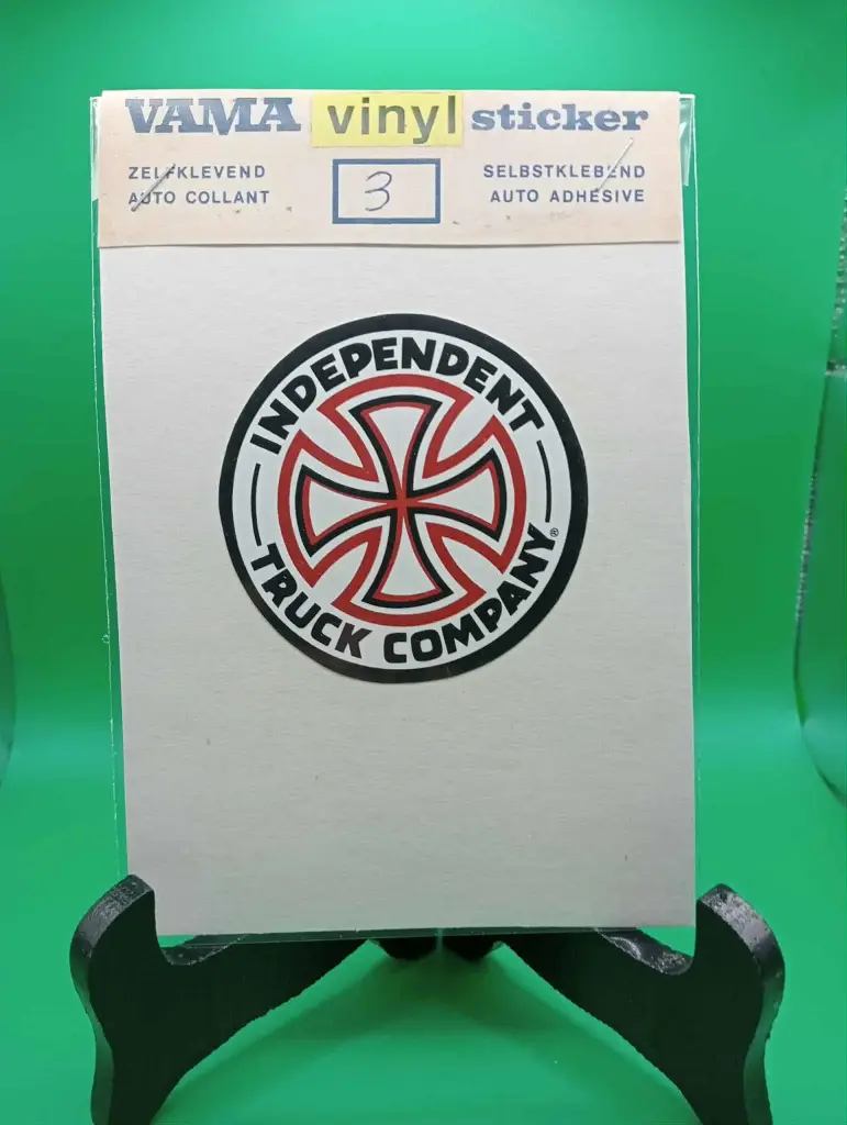 Vintage VAMA-sticker – Independent Truck Company – Skateboard-verzamelaarsitem uit de jaren 70