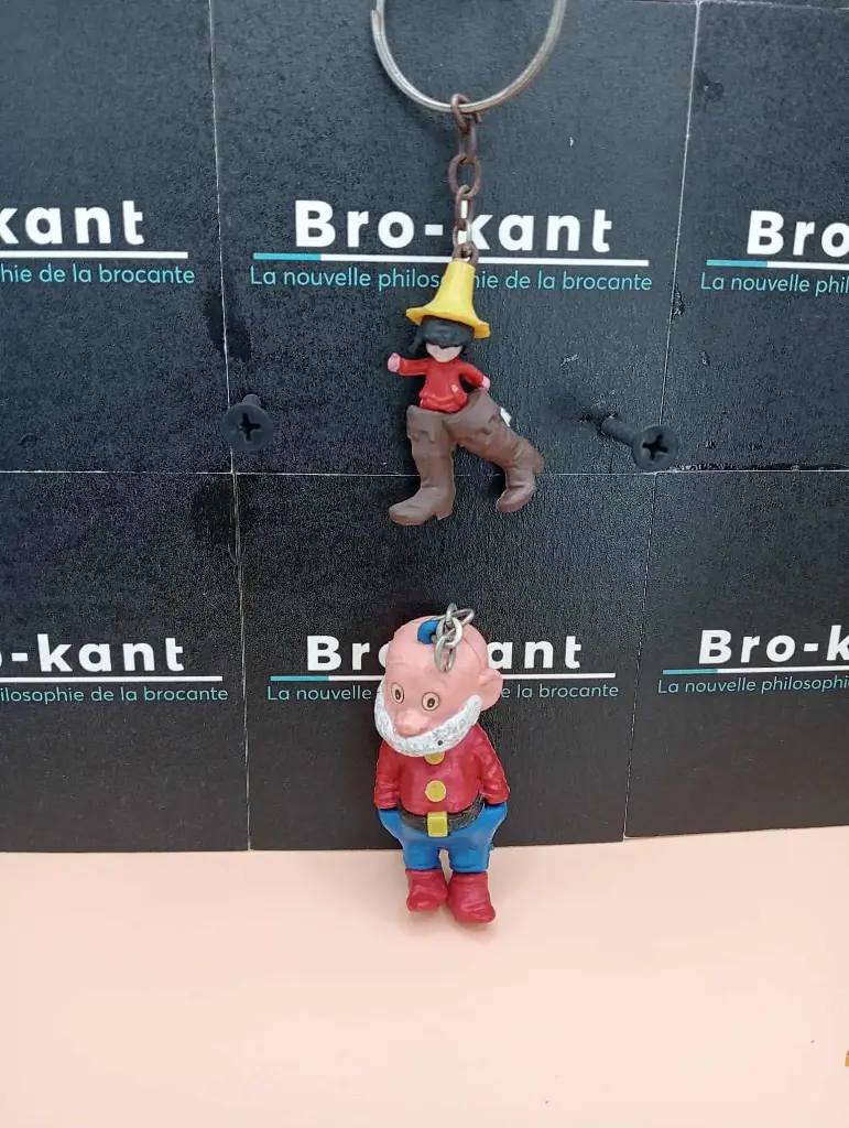 Lot de 2 porte-clés Calvé - 1968