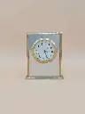 Horloge de bureau vintage en métal – logo Texaco (années 70/80)
