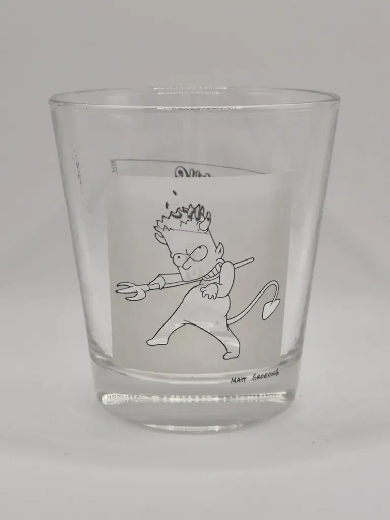 Verre the simpson LU - Bart 