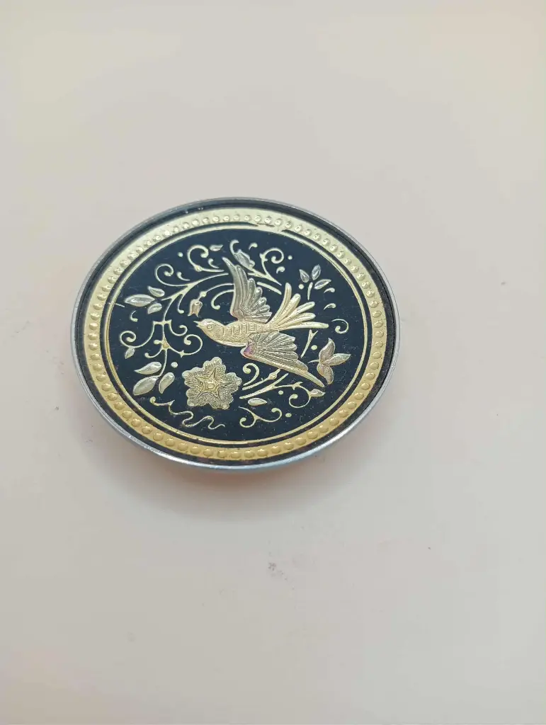 Mini rond decoratief schaaltje – diameter 4,3 cm