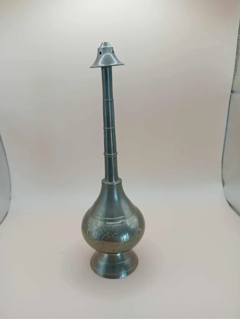 brûle-parfum oriental en laiton – 20 cm