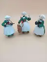 Lot de 3 figurines Bécassine – Plastoy