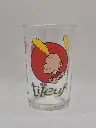 Verre Titeuf Amora - Titeuf et Nadia