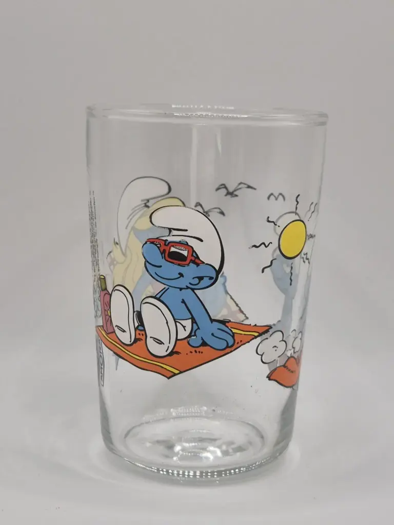 Verre schtroumpfs Amora 2014 - l'été des schtroumpfs