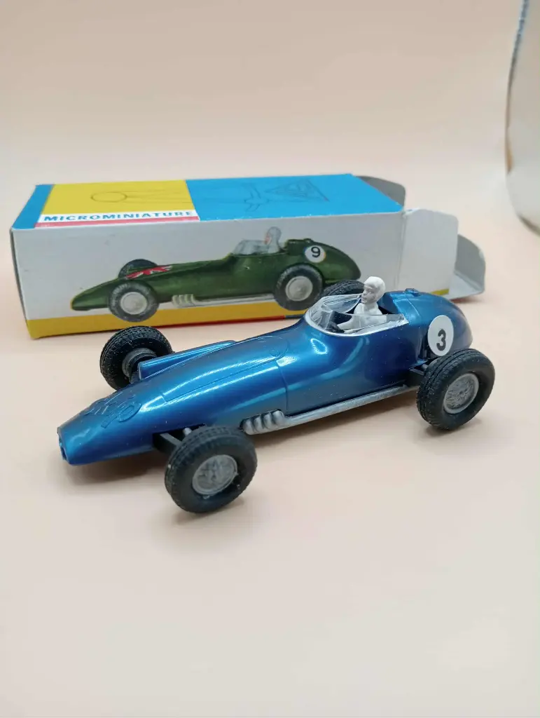 🏎️ Politoys Microminiature n°581 – B.R.M. Formula 1 | Échelle 1/43 | Made in Italy | Boîte d’origine