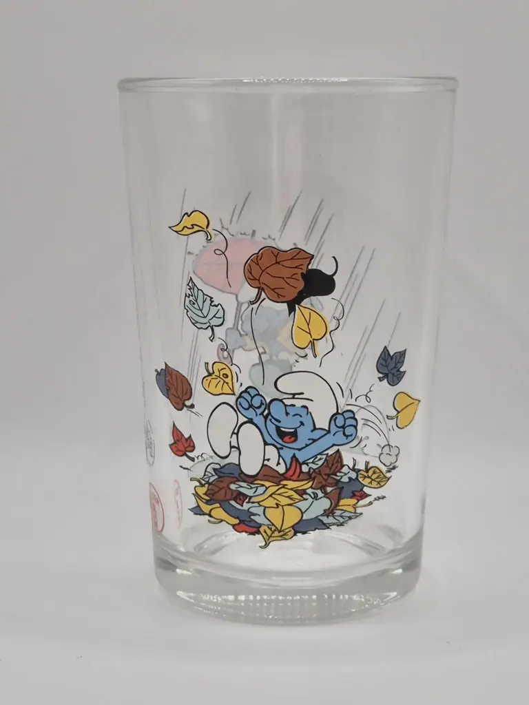 Verre schtroumpfs Bister 2017 - l'automne des schtroumpfs